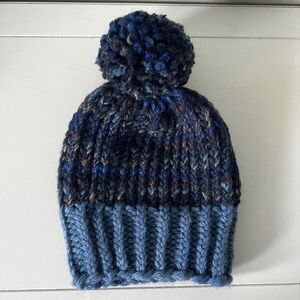 NEW Handmade Knit Baby Hat with PomPom